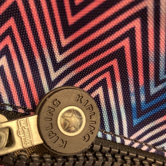 Kipling Ridge medium printed backpack zesty lines - Picture 14 of 14